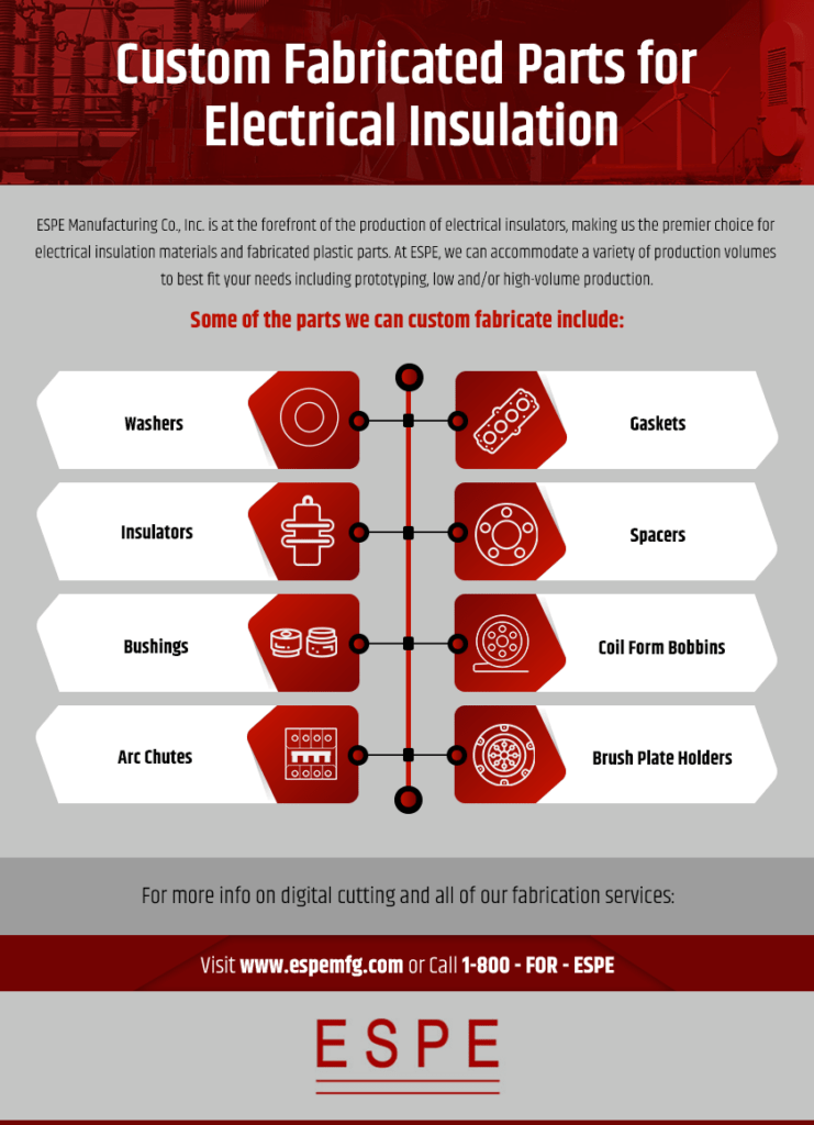 Custom Parts for Electrical Insulation & Barriers ESPE Mfg.